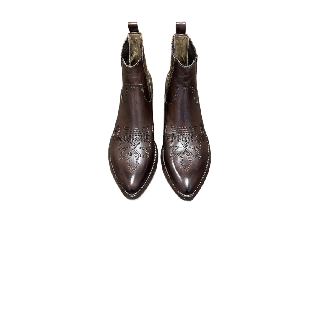 ANKLE BOOTS - DD396 Caffè