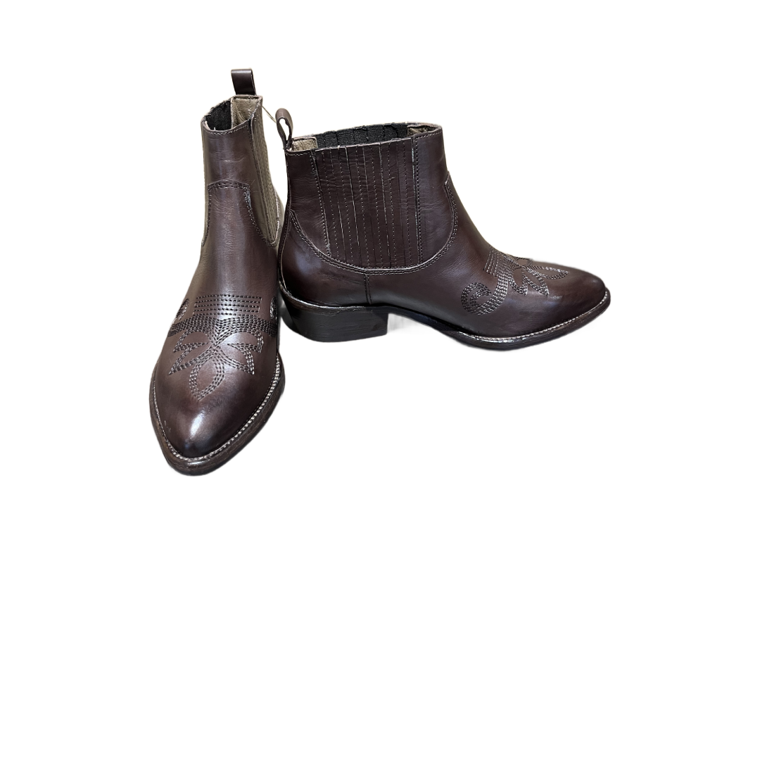 ANKLE BOOTS - DD396 Caffè
