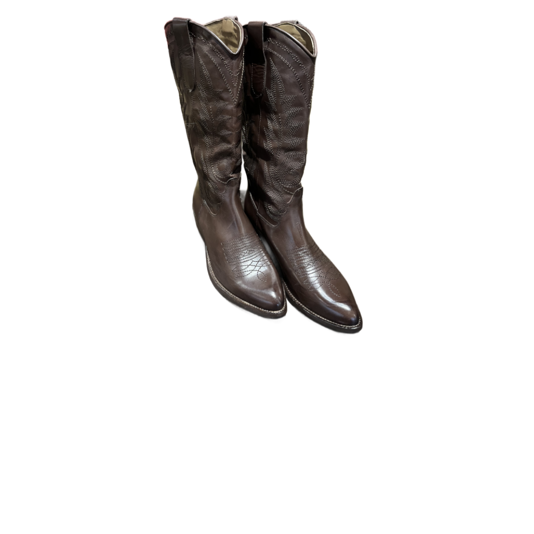 KNEE HIGH BOOTS - DD157 Caffè