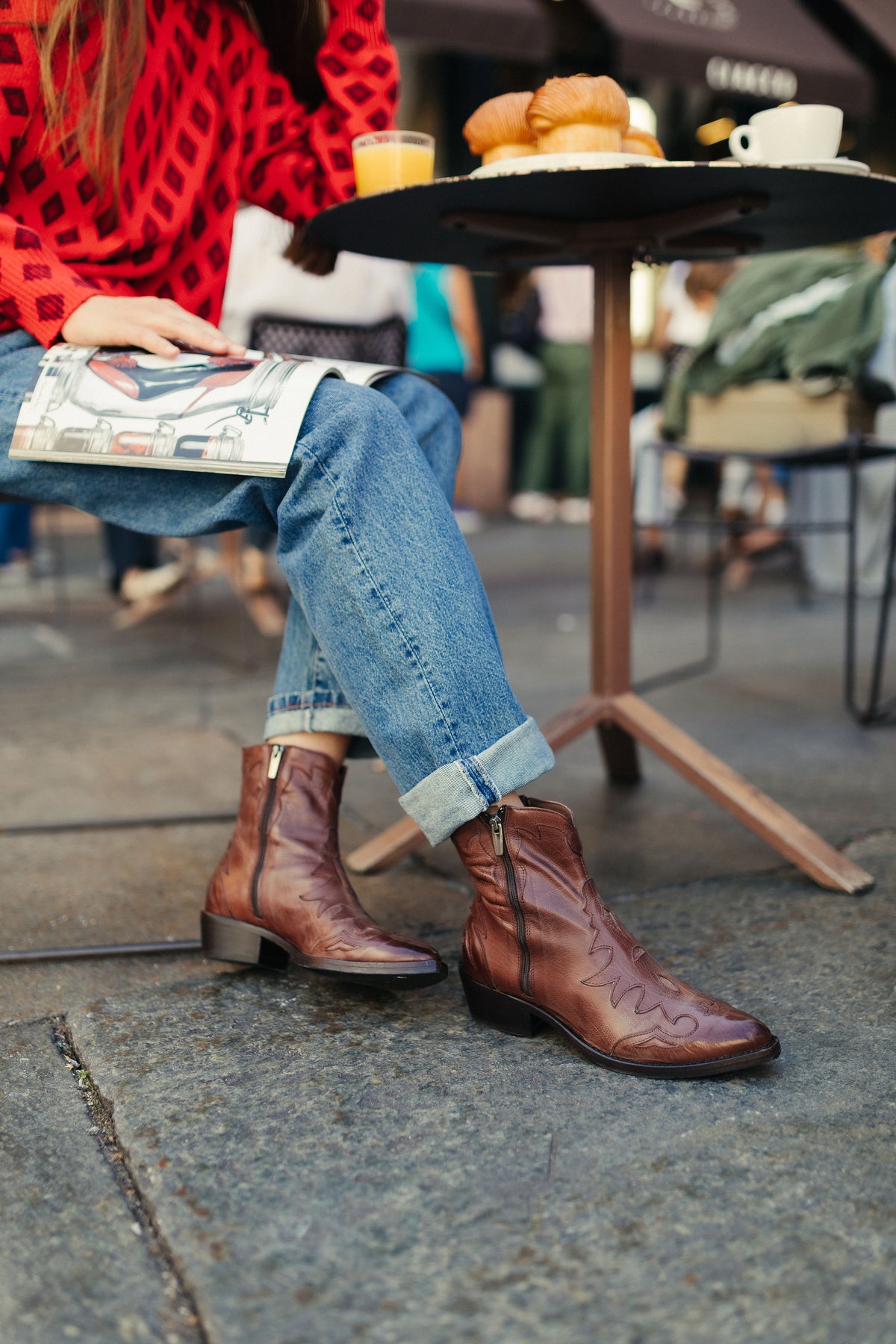 ANKLE BOOTS - DD43 TOLEDO BRUCIATO