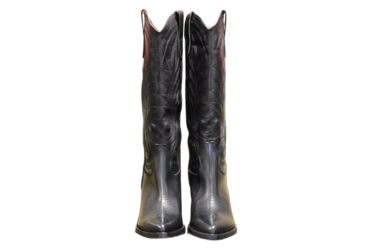 KNEE HIGH BOOTS - DD142 TEX SPOLETO NERO