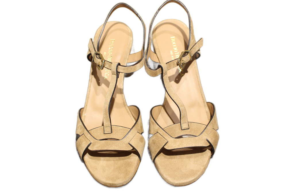 SANDALS - DD615 CAMOSCIO SELLA LISSATO