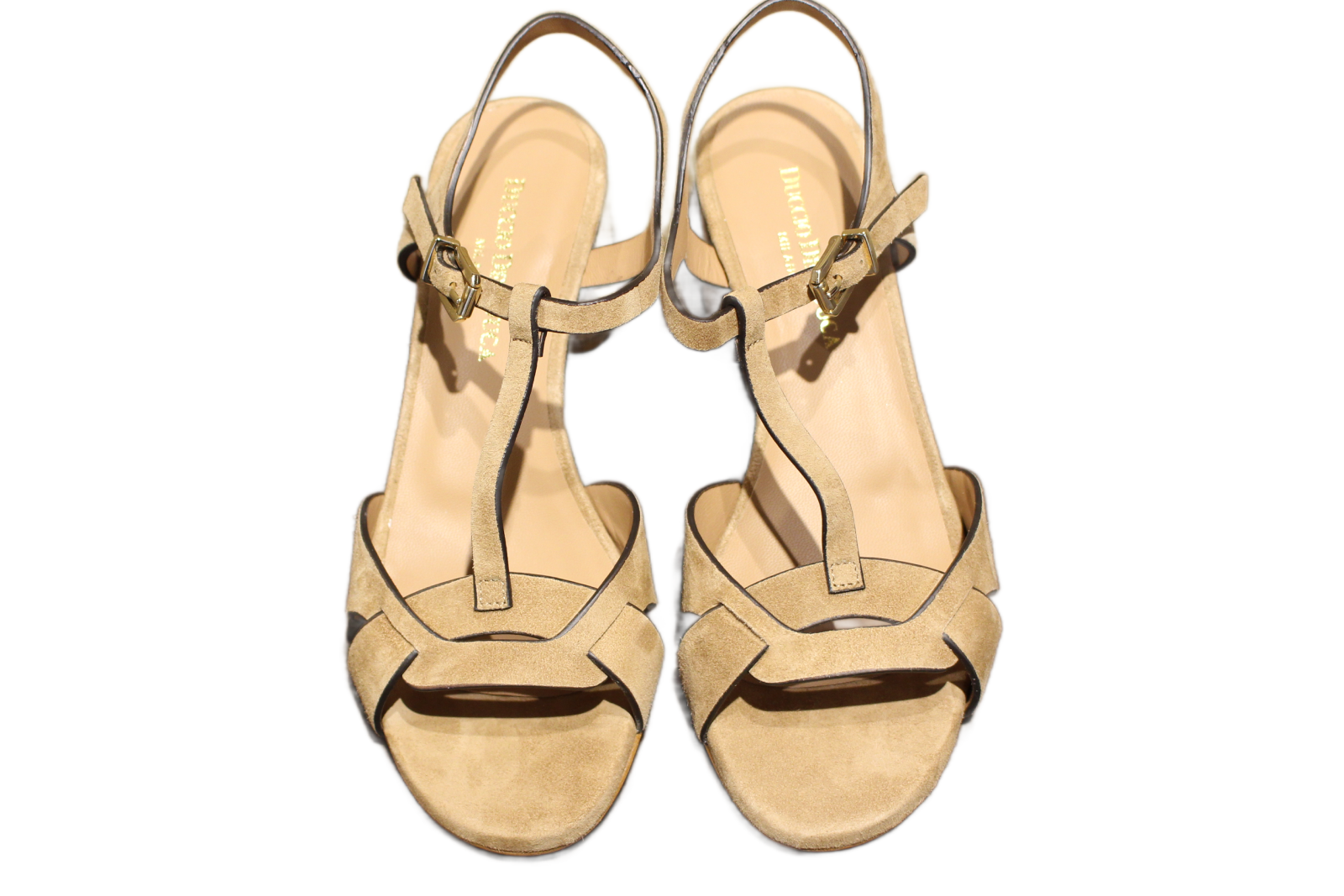 SANDALS - DD615 CAMOSCIO SELLA LISSATO