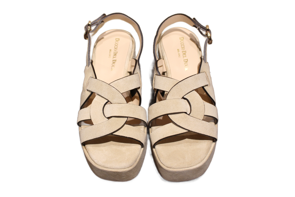 SANDALS - DD124 CAMOSCIO