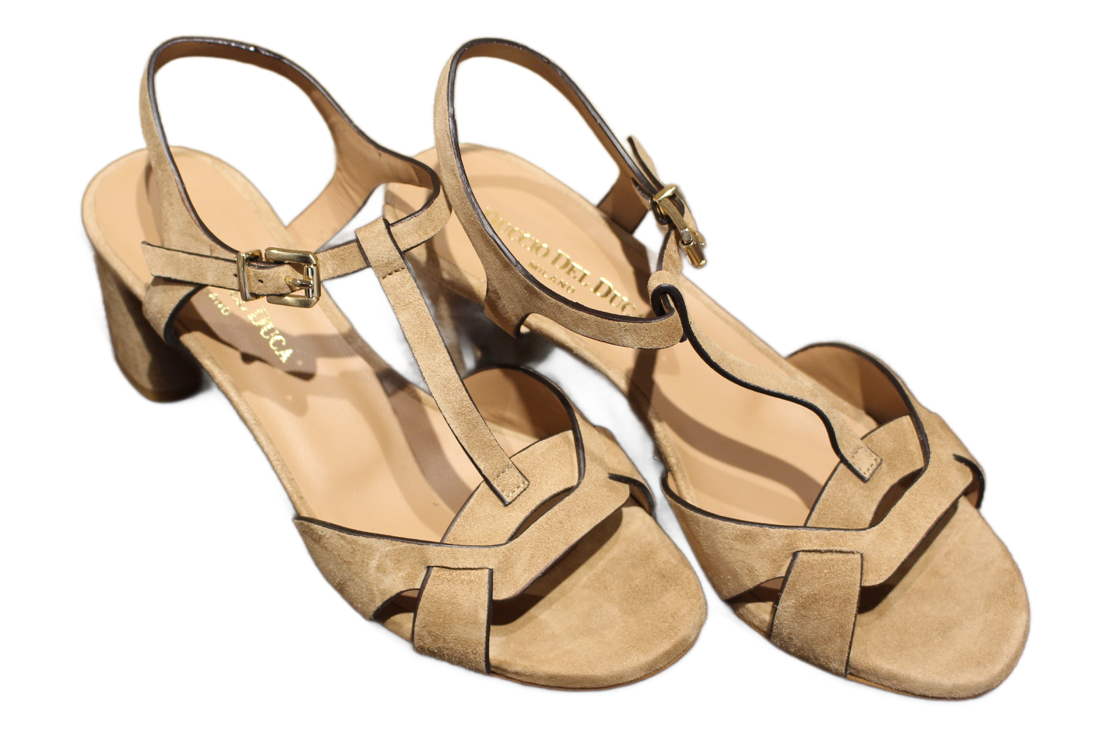 SANDALS - DD615 CAMOSCIO SELLA LISSATO
