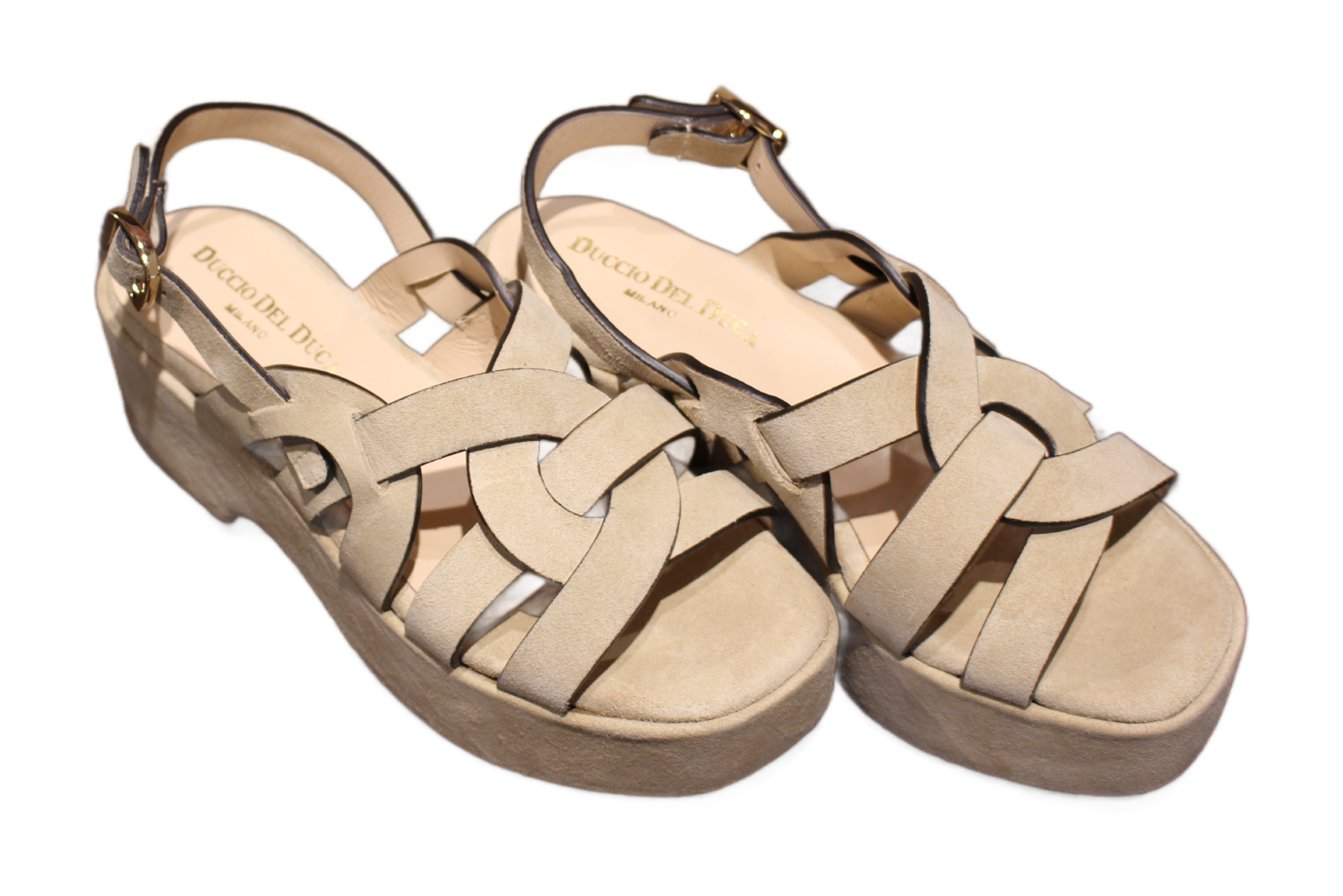 SANDALS - DD124 CAMOSCIO