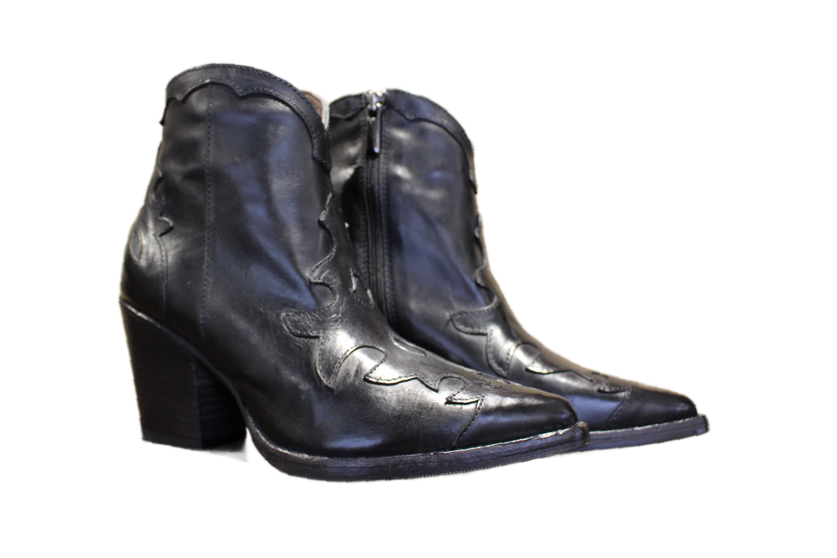 ANKLE BOOTS - DD138 SPOLETO NERO