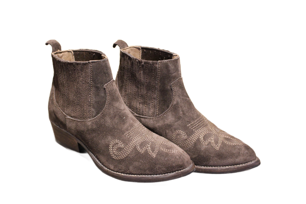 ANKLE BOOTS - DD396 VELOUR T. MORO