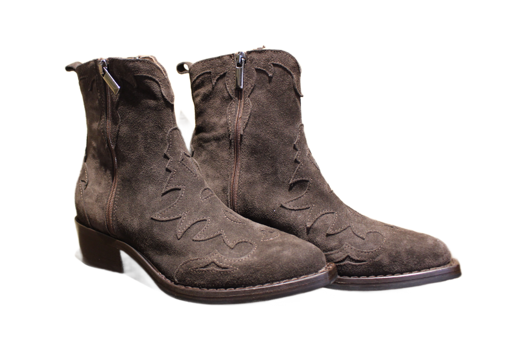 ANKLE BOOTS - DD43 VELOUR T. MORO