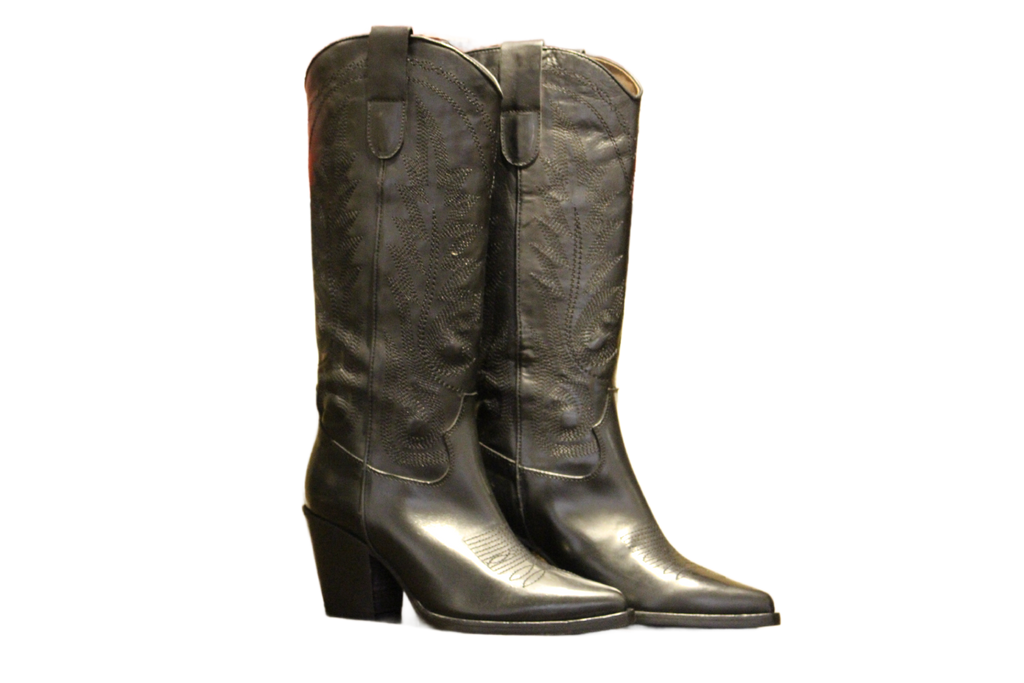 KNEE HIGH BOOTS - DD142 TEX SPOLETO NERO