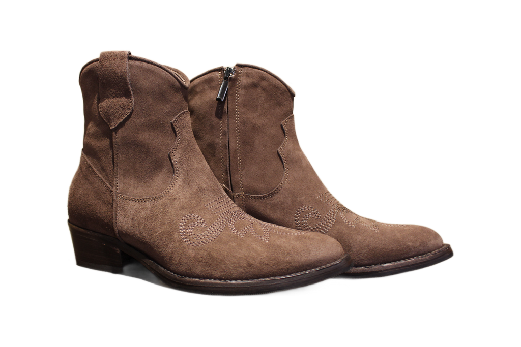 ANKLE BOOTS - DD02 VELOUR ESPRESSO