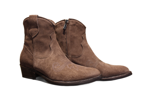 ANKLE BOOTS - DD02 VELOUR ESPRESSO