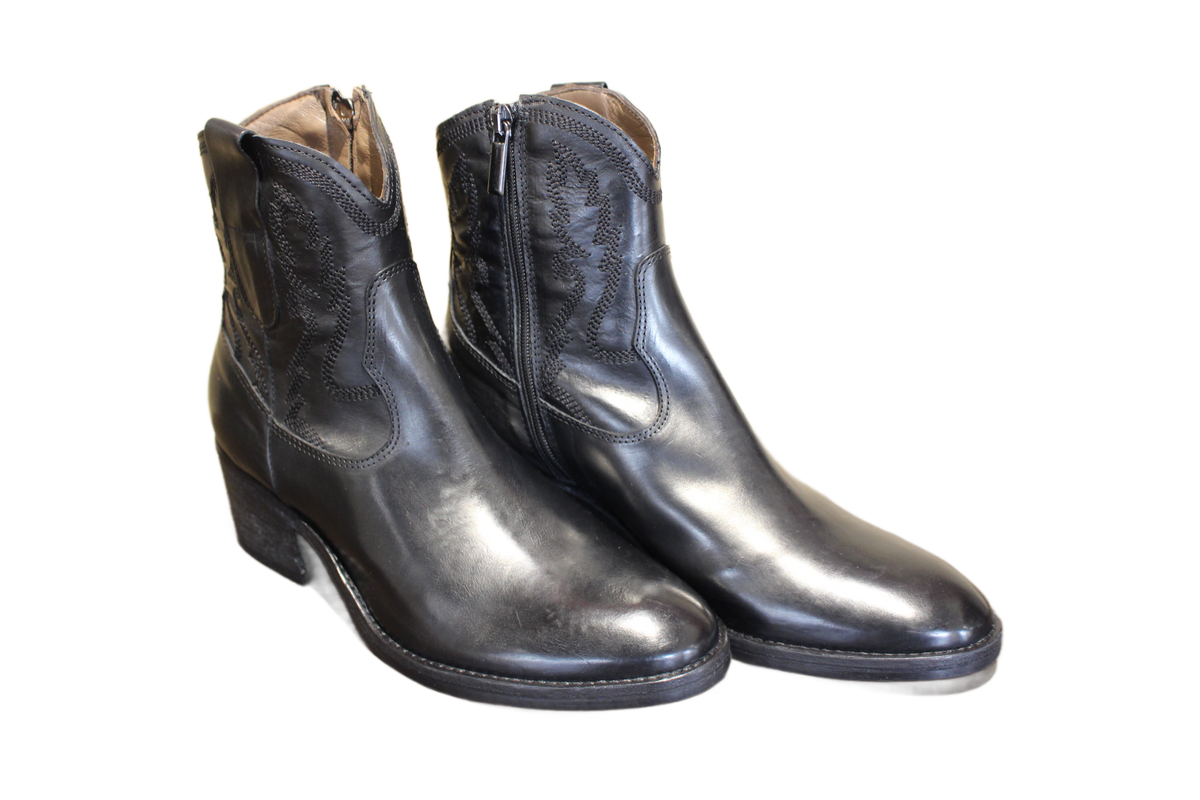 ANKLE BOOTS - DD144 SPOLETO NERO
