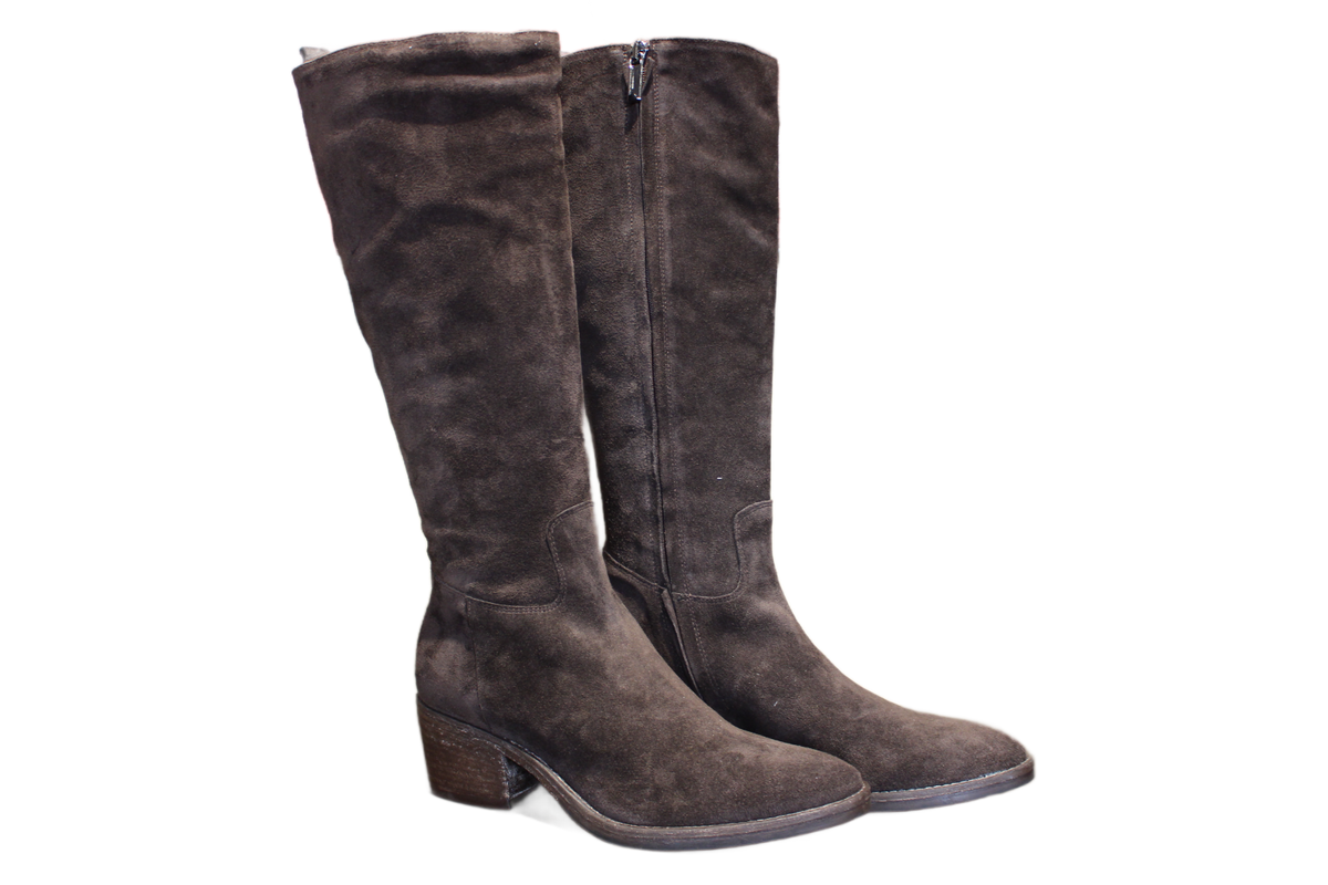 KNEE HIGH BOOTS - DD92 VELOUR T.MORO