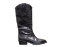 KNEE HIGH BOOTS - DD157 VITELLO DIVER NERO