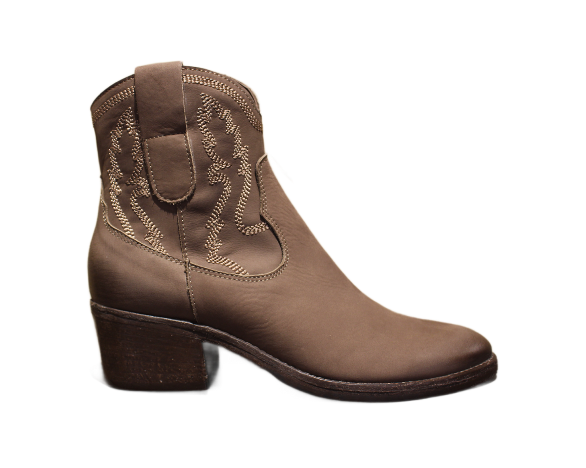 ANKLE BOOTS - DD144 NABUK TAUPE