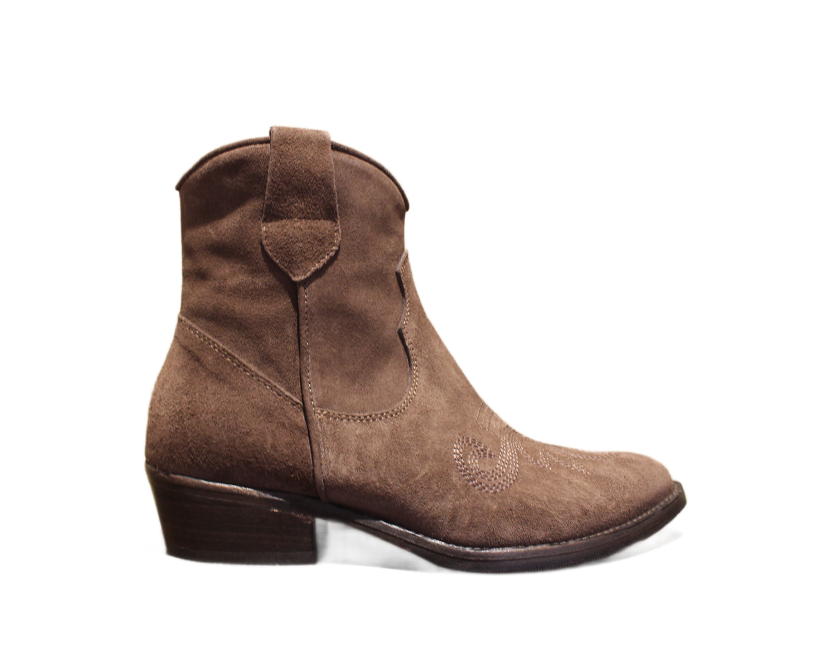 ANKLE BOOTS - DD02 VELOUR ESPRESSO