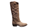 KNEE HIGH BOOTS - DD97 VELOUR ESPRESSO