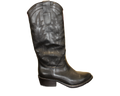 KNEE HIGH BOOTS - DD157 VITELLO DIVER NERO