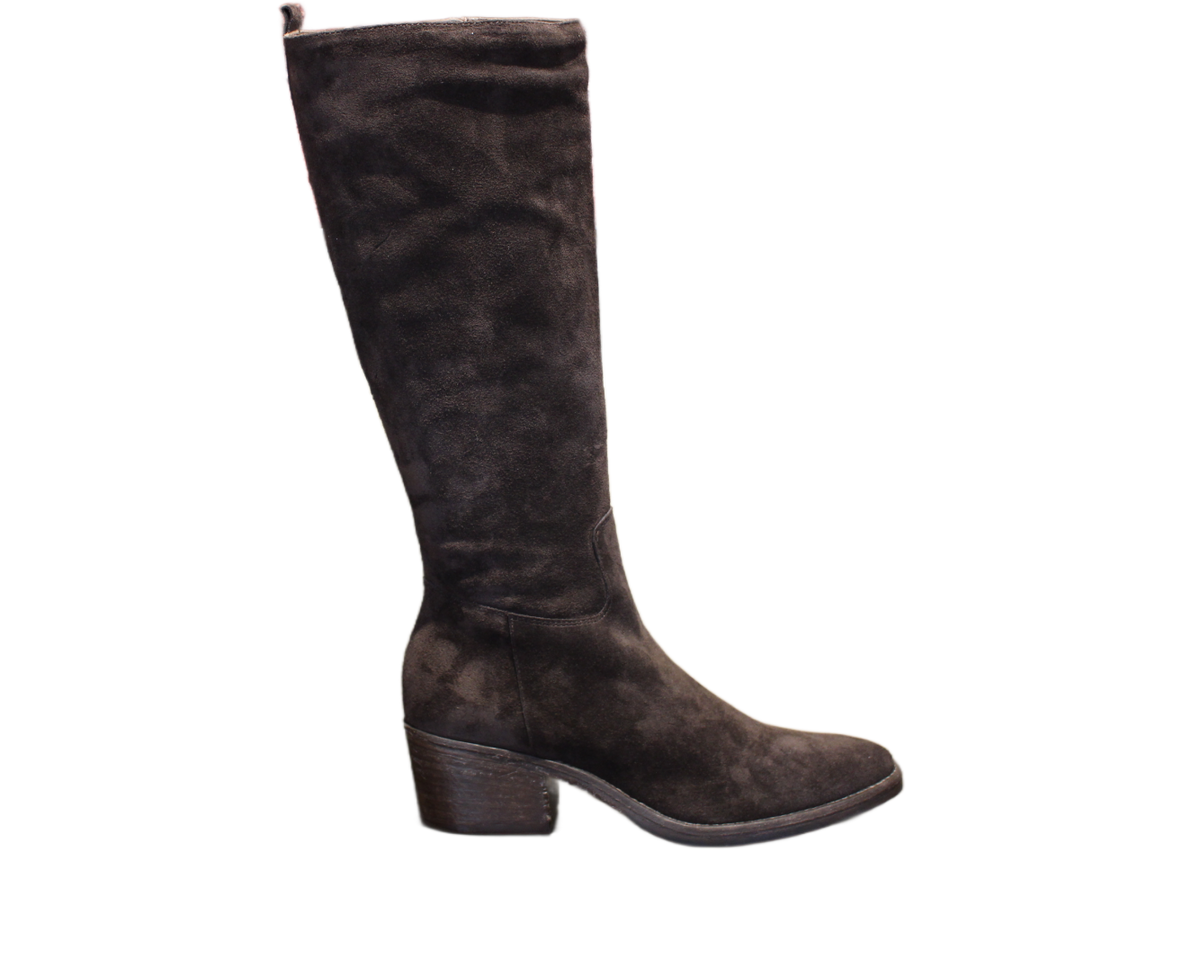 KNEE HIGH BOOTS - DD92 VELOUR T.MORO