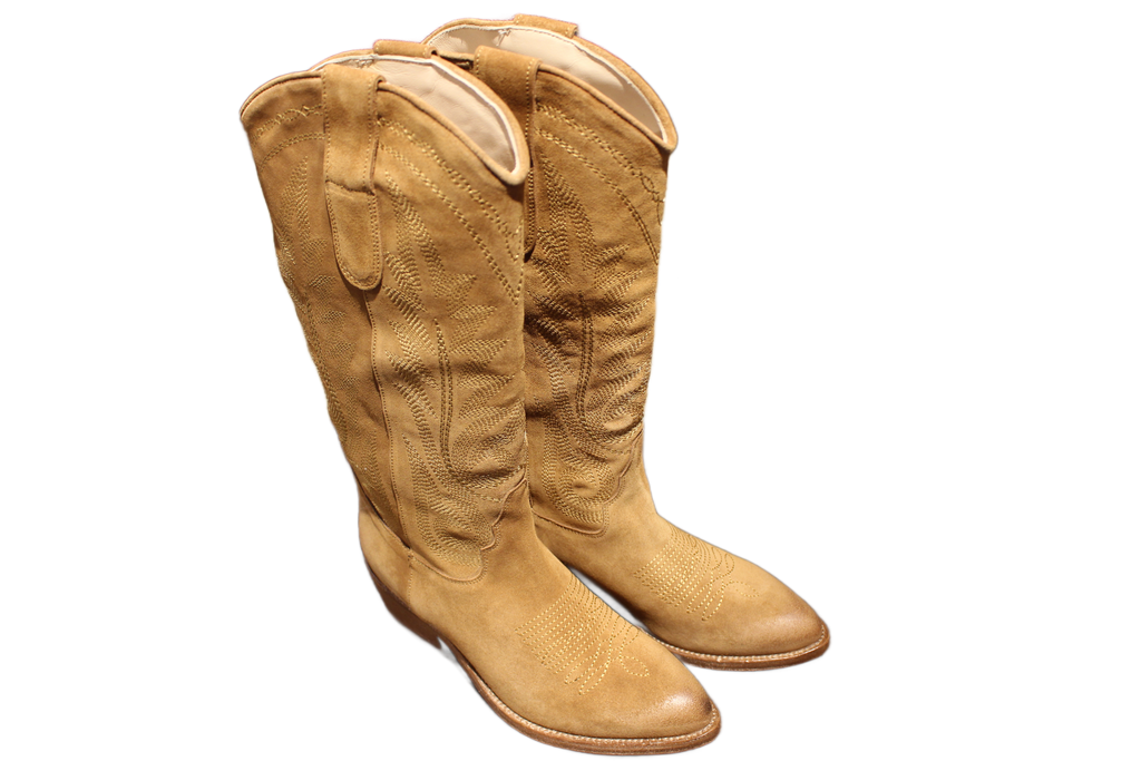 KNEE HIGH BOOTS - DD157 VELOUR SARACENO