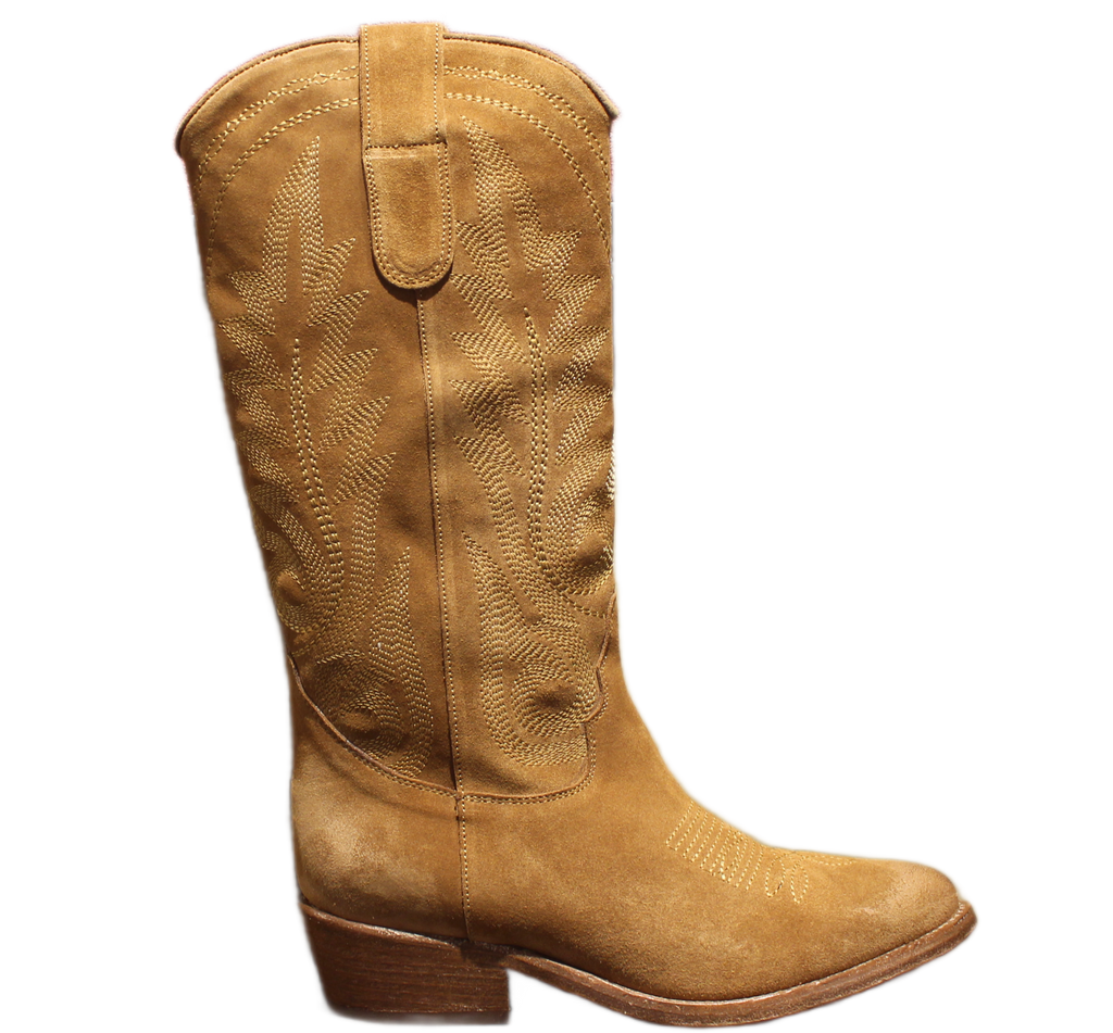 KNEE HIGH BOOTS - DD157 VELOUR SARACENO