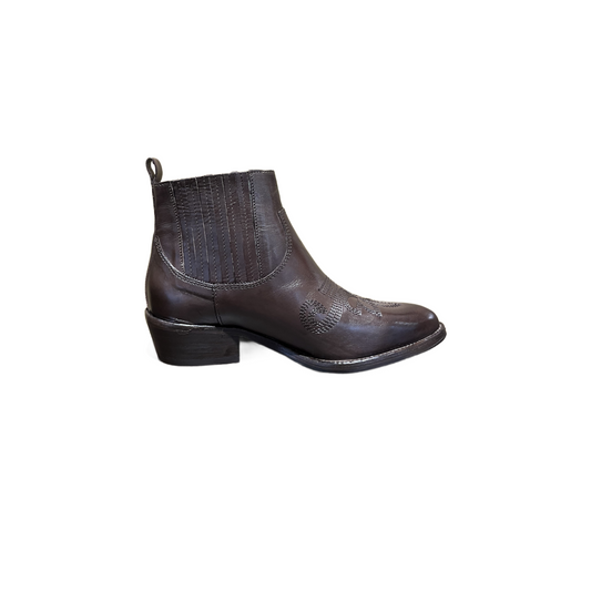 ANKLE BOOTS - DD396 Caffè