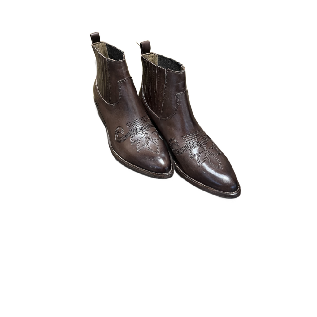 ANKLE BOOTS - 396 Caffè