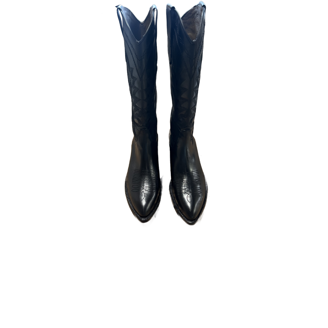 KNEE HIGH BOOTS - 157 Black