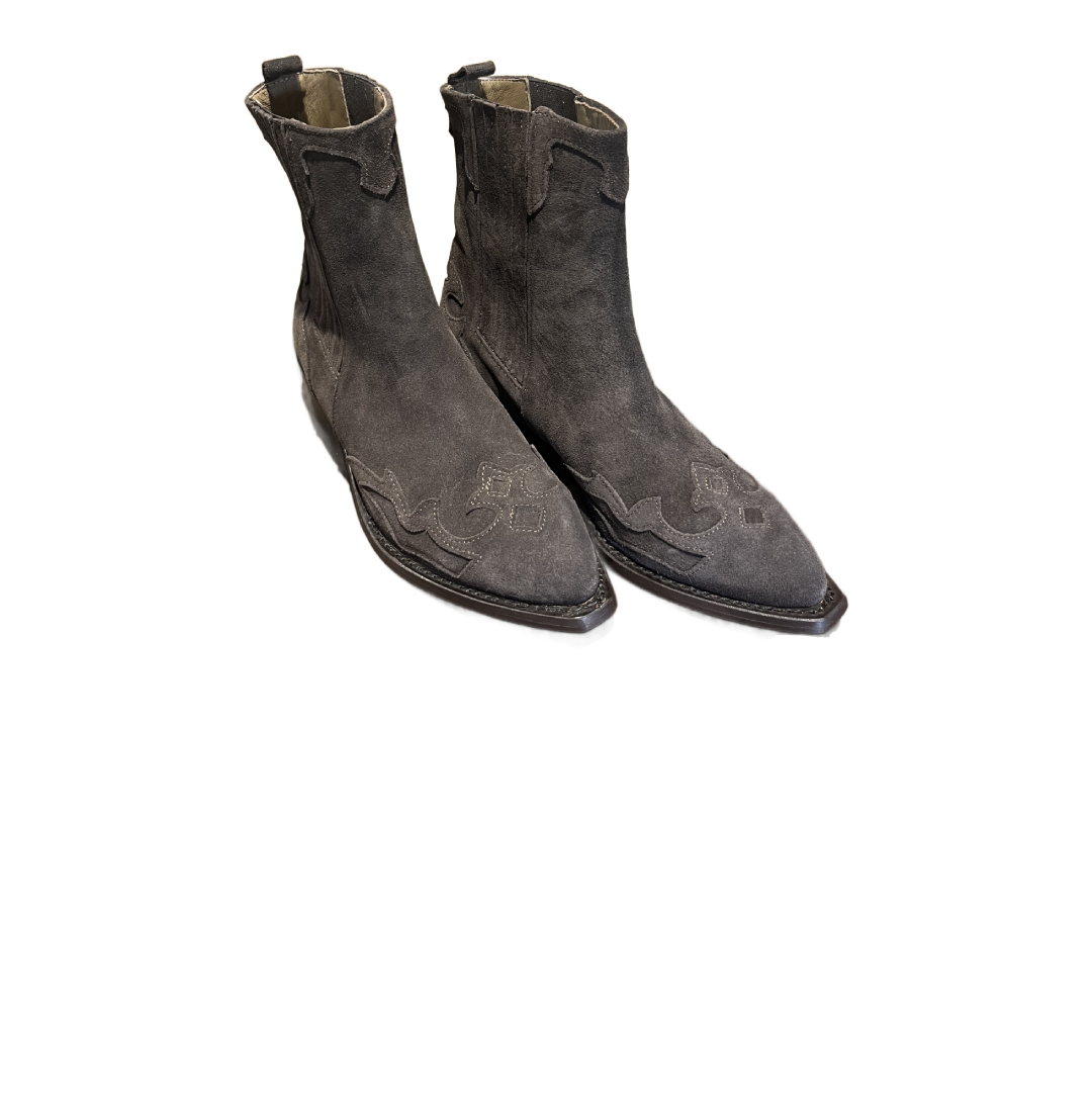 ANKLE BOOTS - 190 Camoscio T.Moro